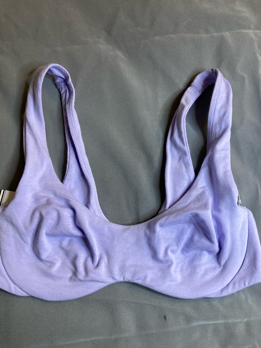 PINK Victoria's Secret Lavender Wireless Scoop Bra